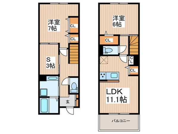 グラナーデ高井戸東の物件間取画像